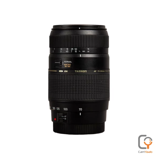 لنز دست دوم 70-300 میلیمتری تامرون F4-5.6 ماکرو کانن