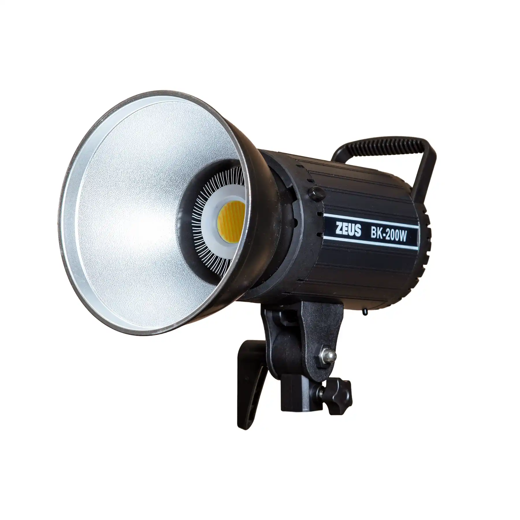 ویدیو لایت ZEUS BK-200W از نمای سه رخ