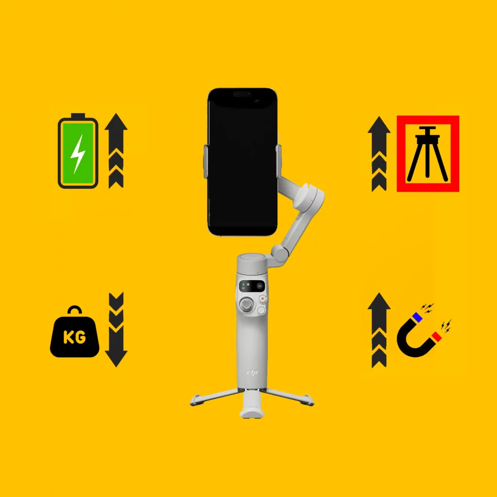 ارزش خرید گیمبال DJI OSMO MOBILE 7