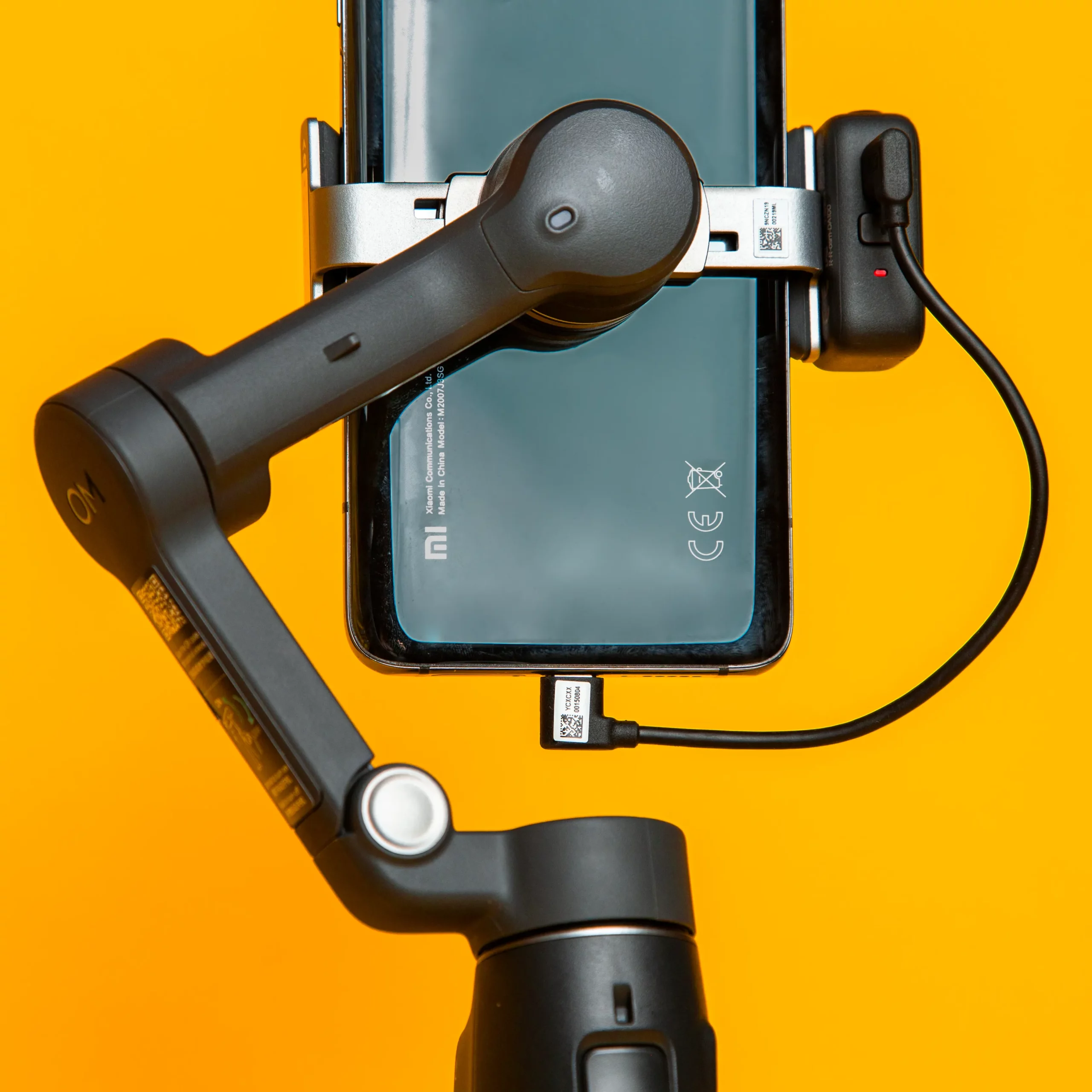 گیرنده میکروفون در گیمبال DJI OSMO MOBILE 7P