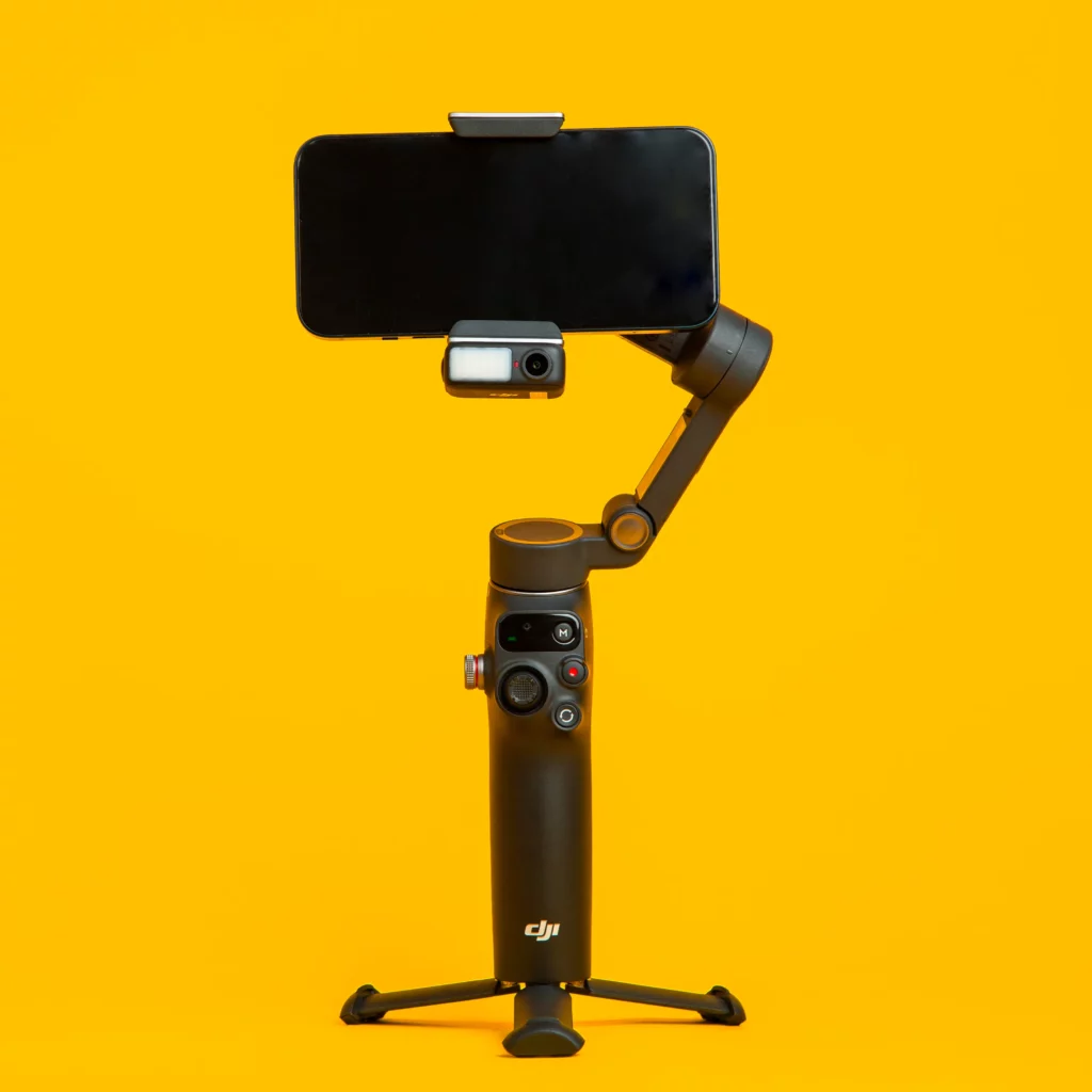 گیمبال DJI OSMO MOBILE 7P از نمای روبرو